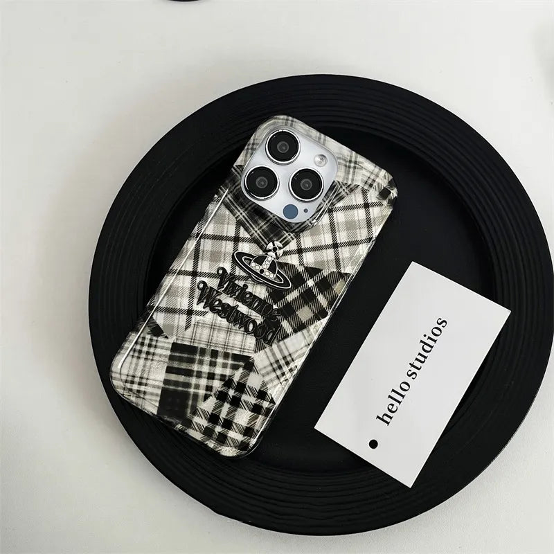 ゴスチェック・プラネットロゴフォンケース