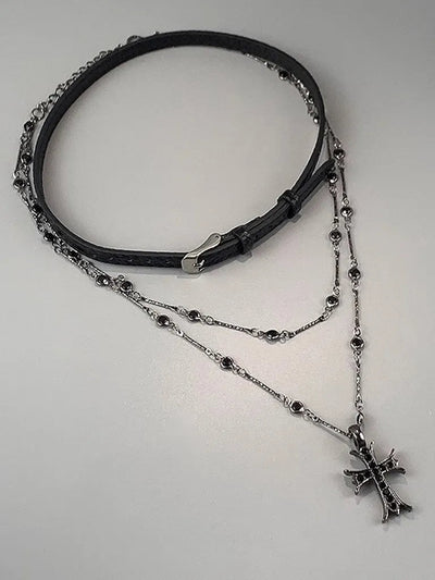 レザークロスチョーカー NOCTONE