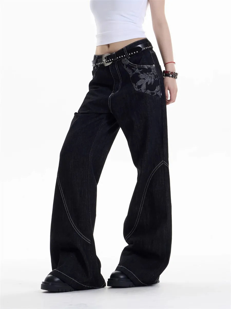 ステッチワーク・バルーンデニム NOCTONE