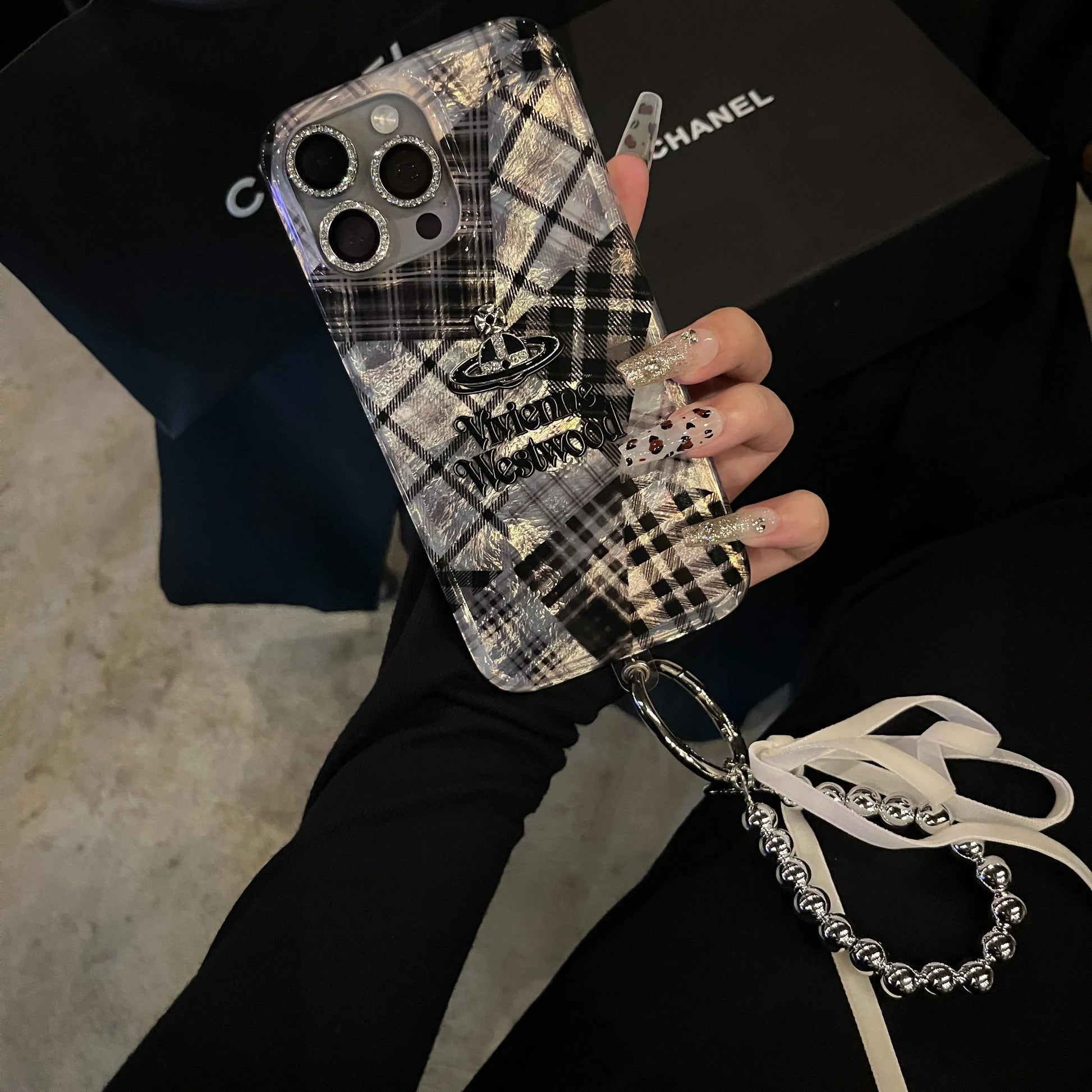 ゴスチェック・プラネットロゴフォンケース