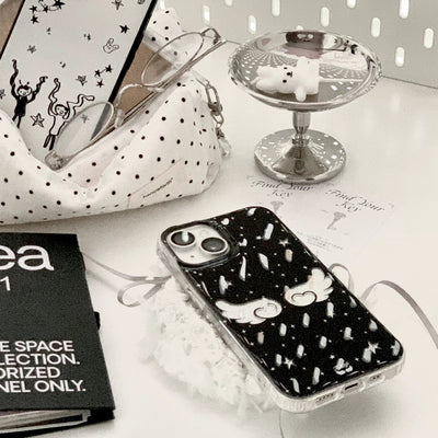 モノトーンウィングフォンケース NOCTONE