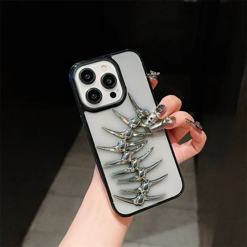 スカルプチャーボーンフォンケース NOCTONE