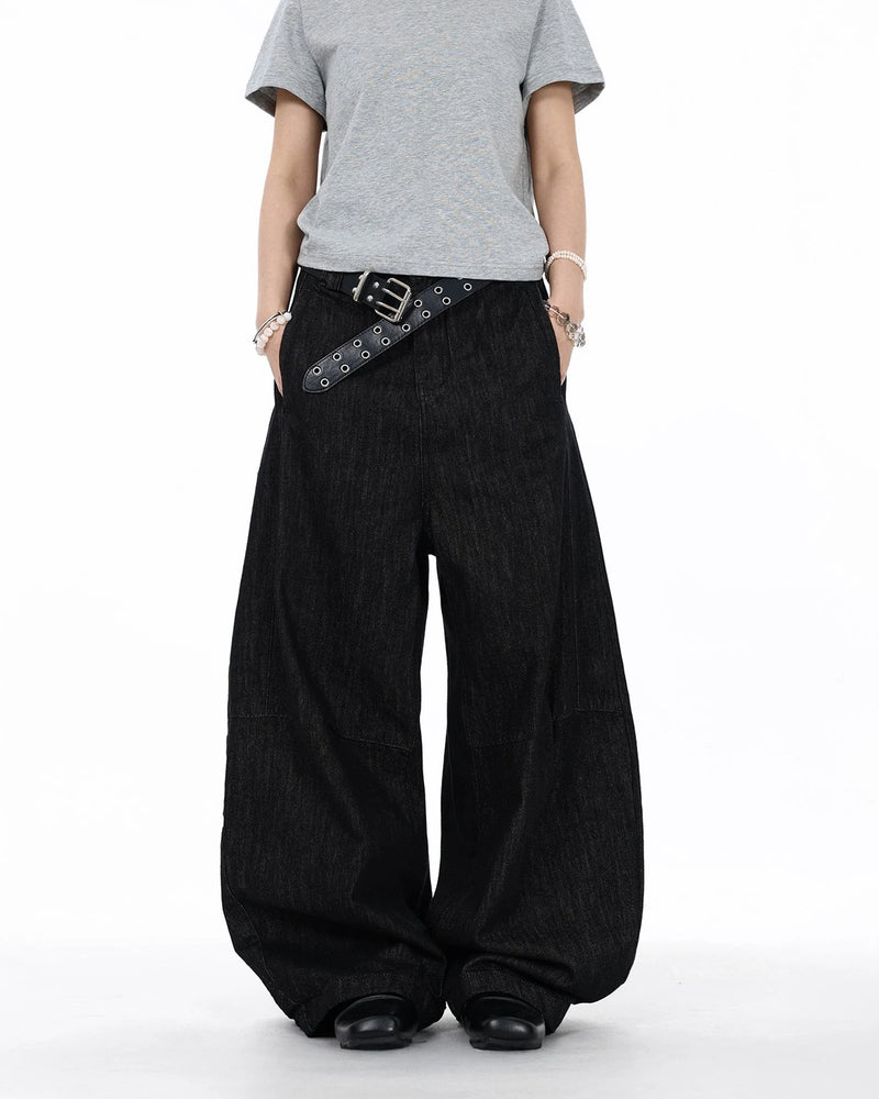 Vintage Clean Fit Wide Leg Jeans