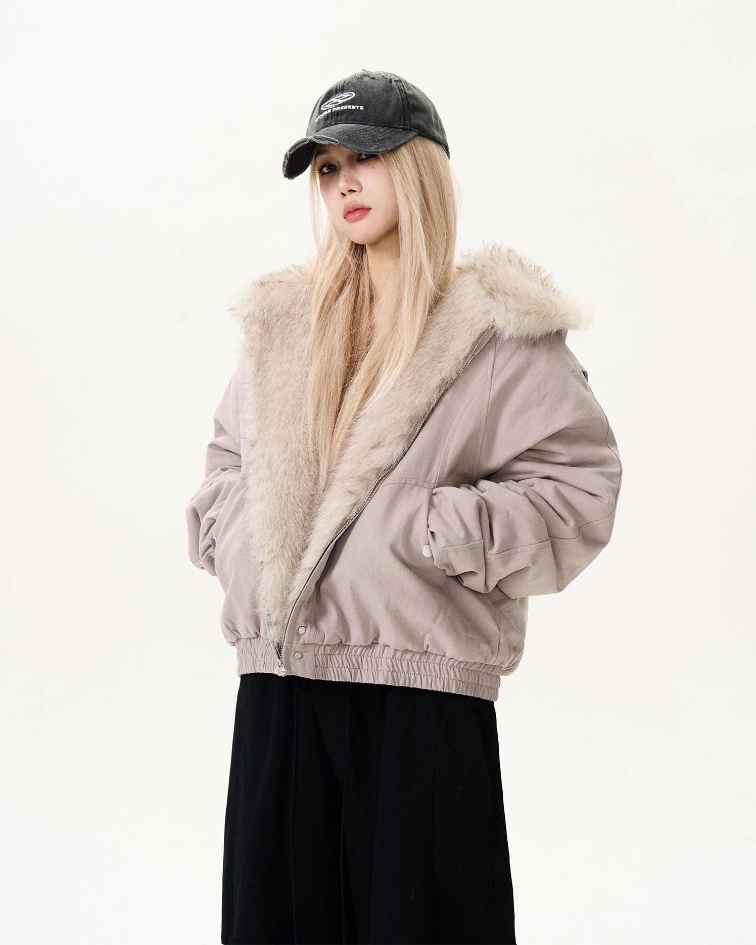 ヴィンテージライクファー ジャケット NOCTONE