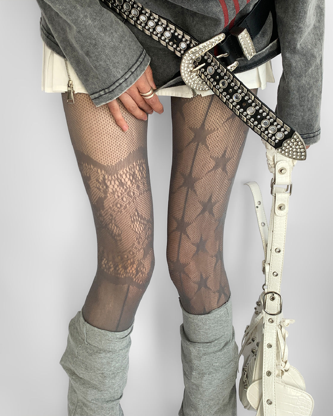 ナイトクラスルームホローレースパンティーストッキング極薄ファインメッシュグレーストッキングサマースターグレーフィッシュネットソックスレディース NOCTONE