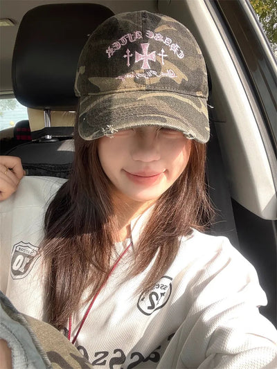 ストリートゴシック カモフラキャップ NOCTONE