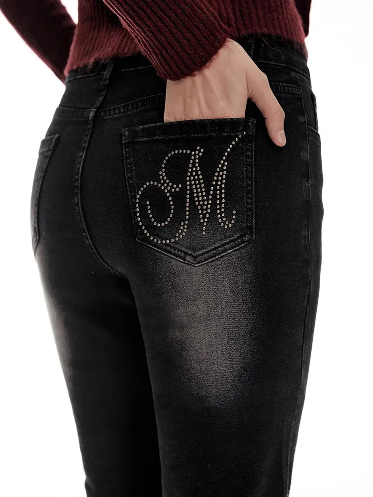 グリッターローズ・グランジフレアデニム NOCTONE