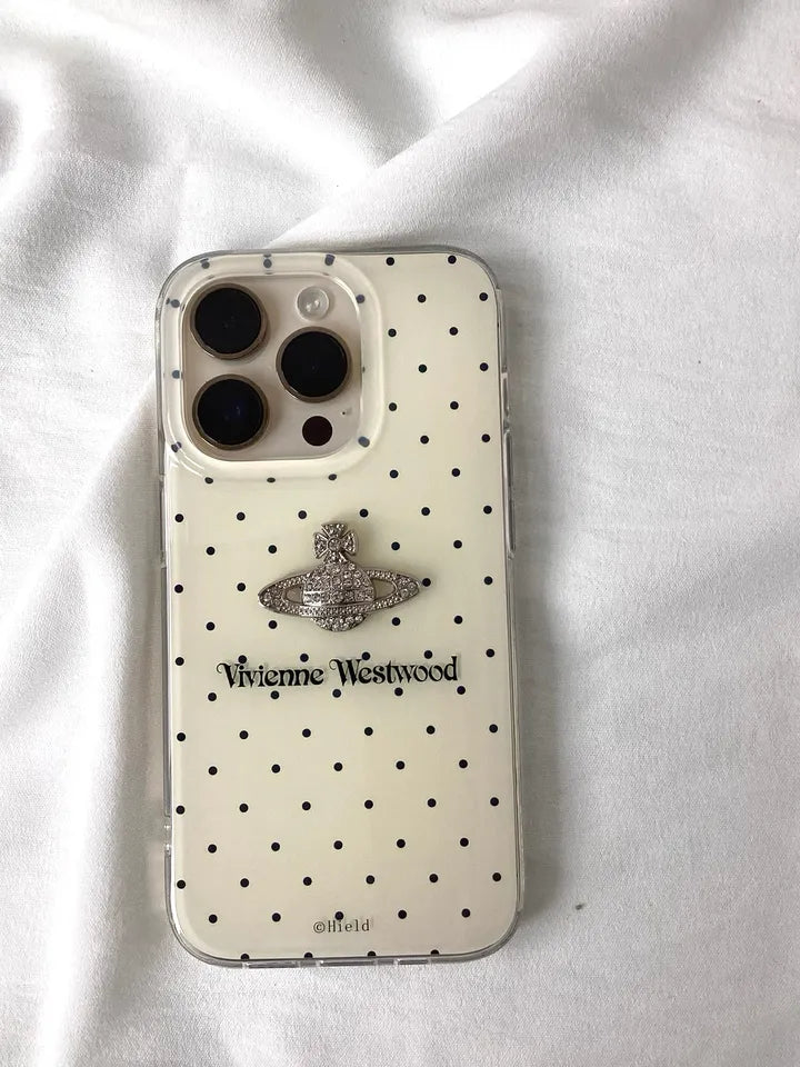 ホワイトシュガードット・プラネットロゴフォンケース NOCTONE