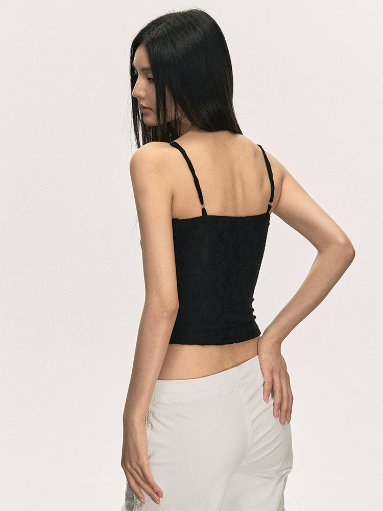 Anna aneae レースカーディガンサスペンダースーツニットレディース秋新作スタイルシンプルテンペラメントスリム長袖トップス NOCTONE