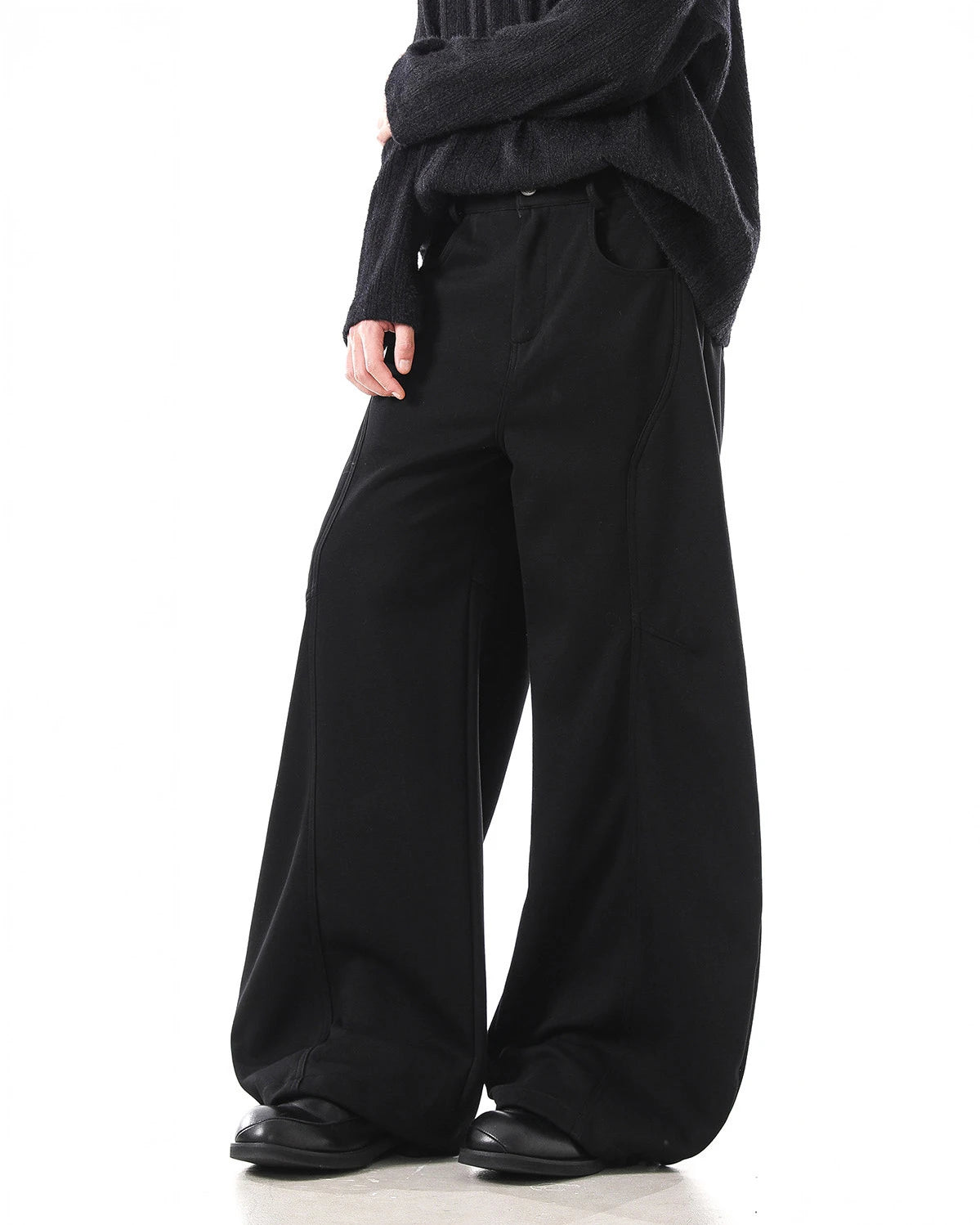 Ash Tapered Deconstructed Pants