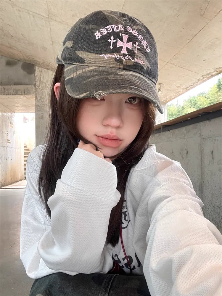 ストリートゴシック カモフラキャップ NOCTONE