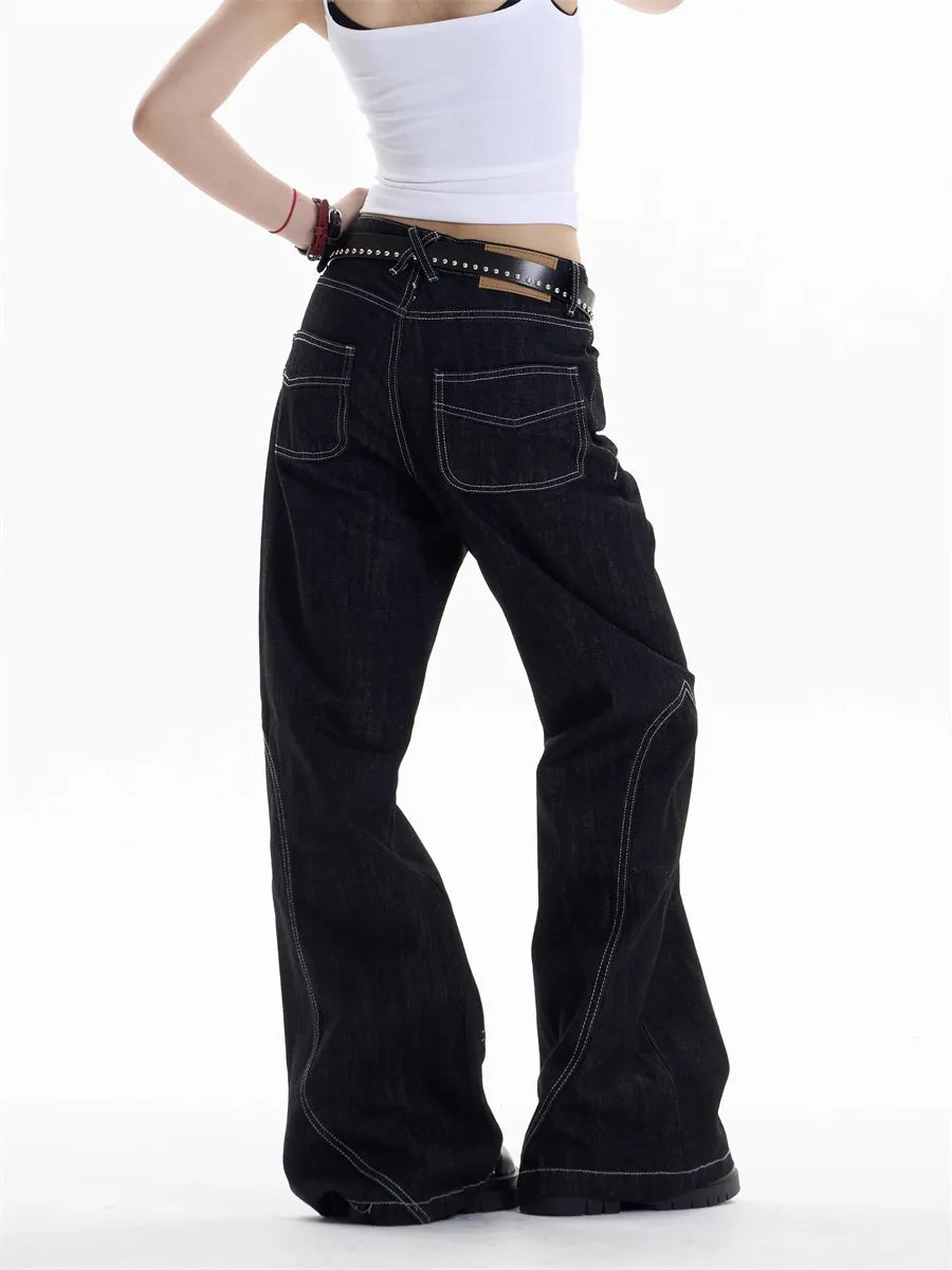 ステッチワーク・バルーンデニム NOCTONE