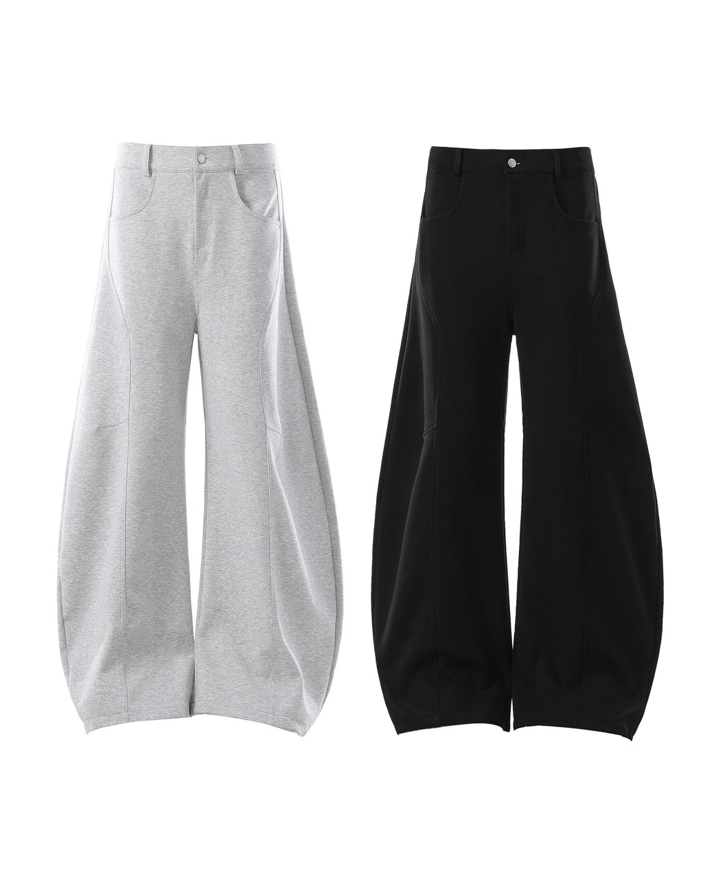 Ash Tapered Deconstructed Pants