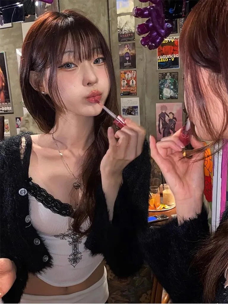 ゴシッククロス・レースリブキャミ NOCTONE