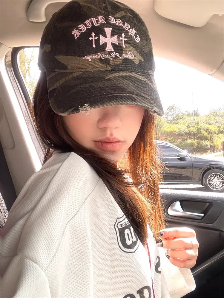 ストリートゴシック カモフラキャップ NOCTONE