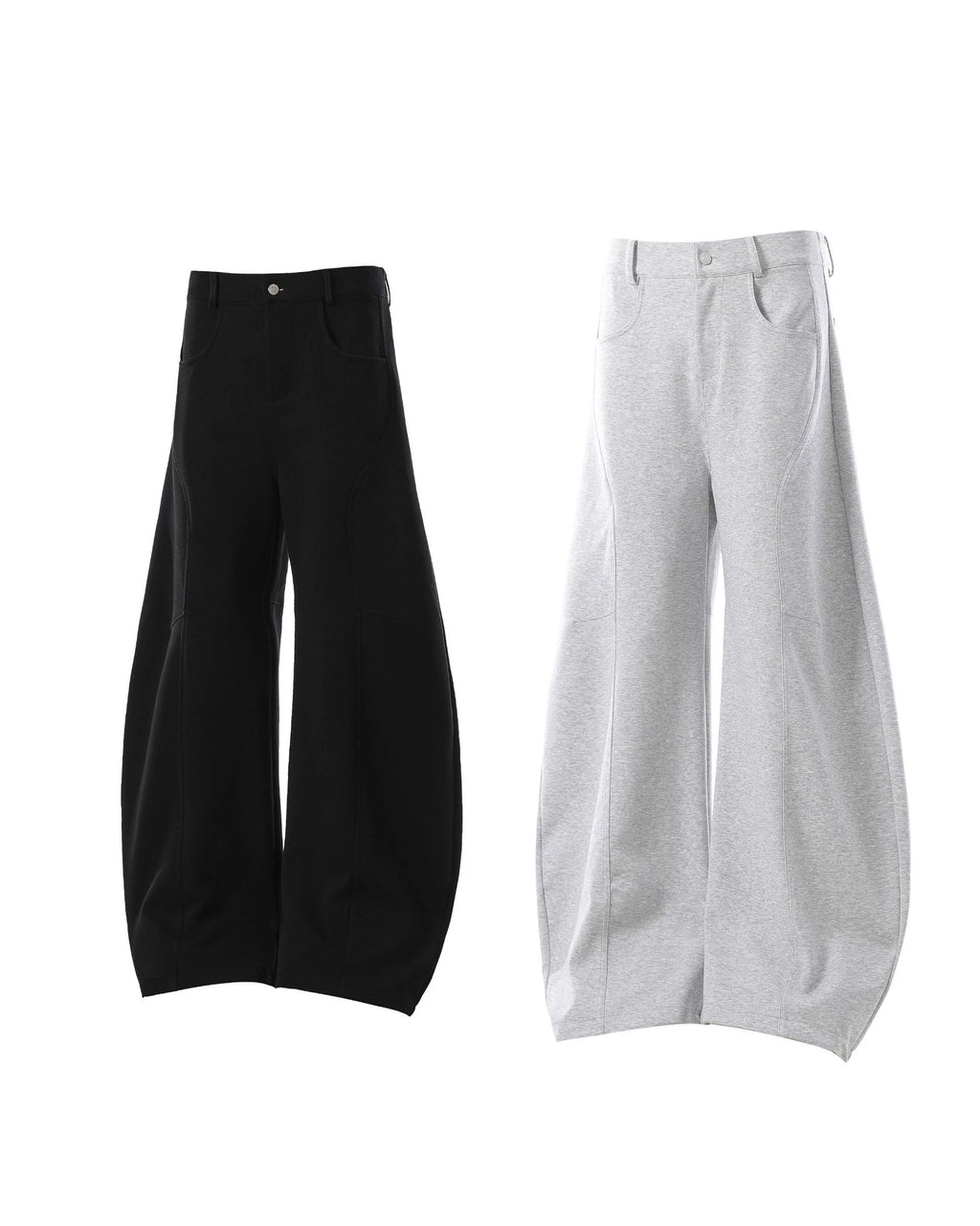 Ash Tapered Deconstructed Pants