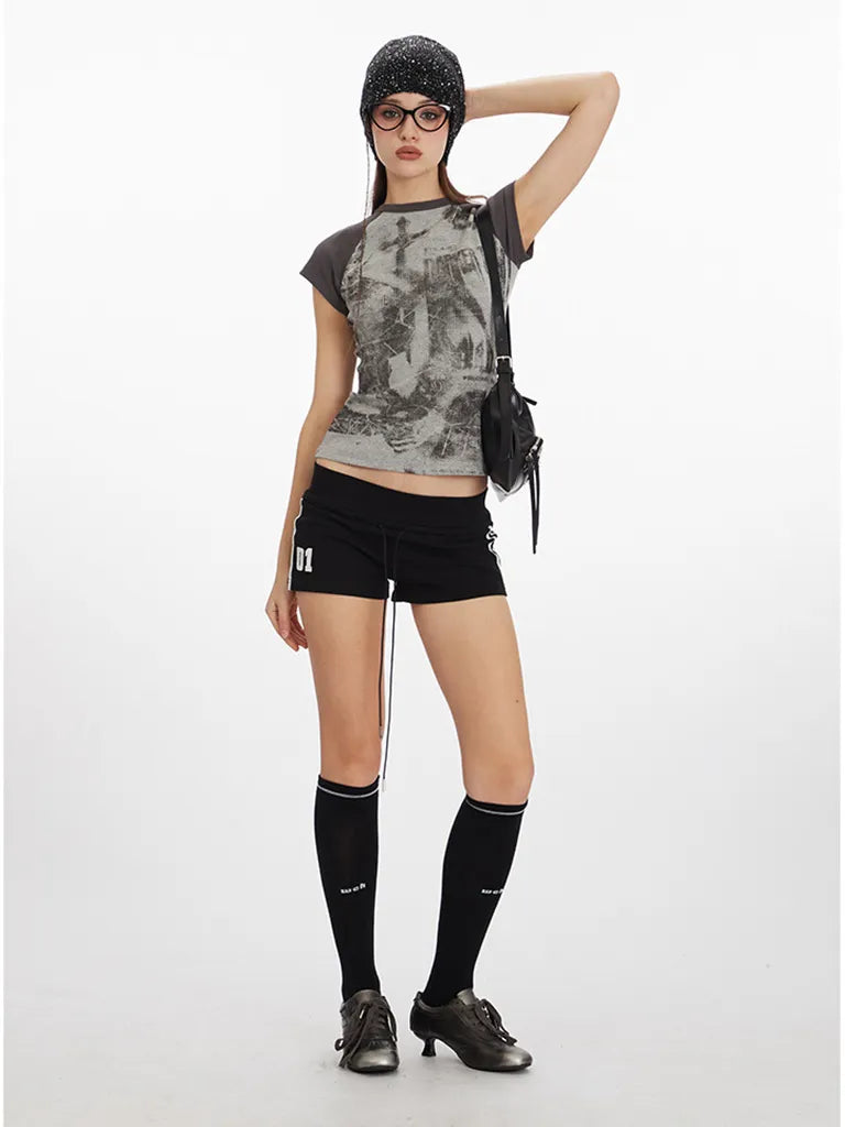 ゴシックノイズラグランT NOCTONE