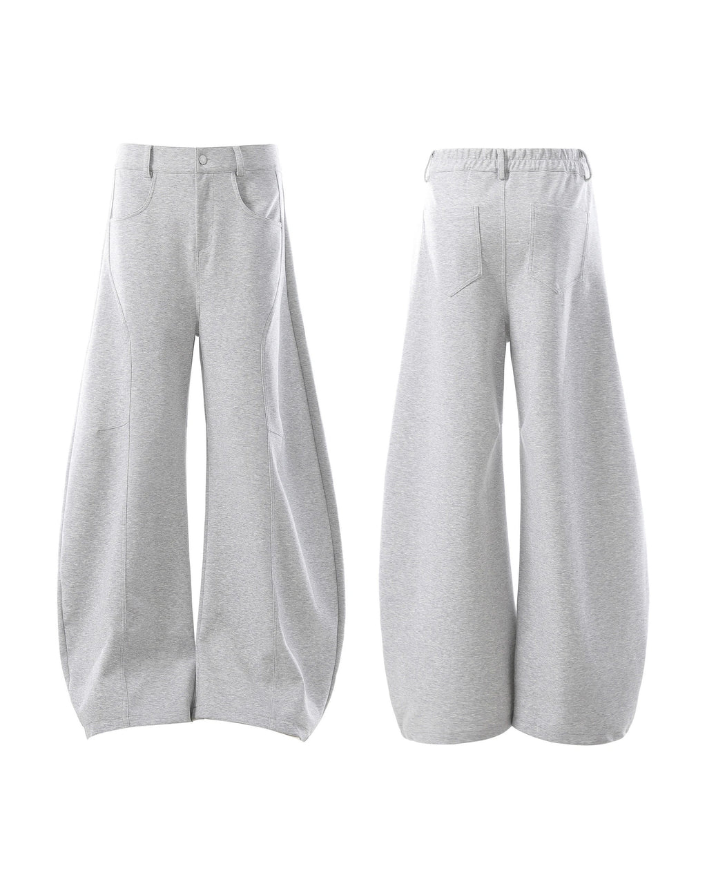 Ash Tapered Deconstructed Pants