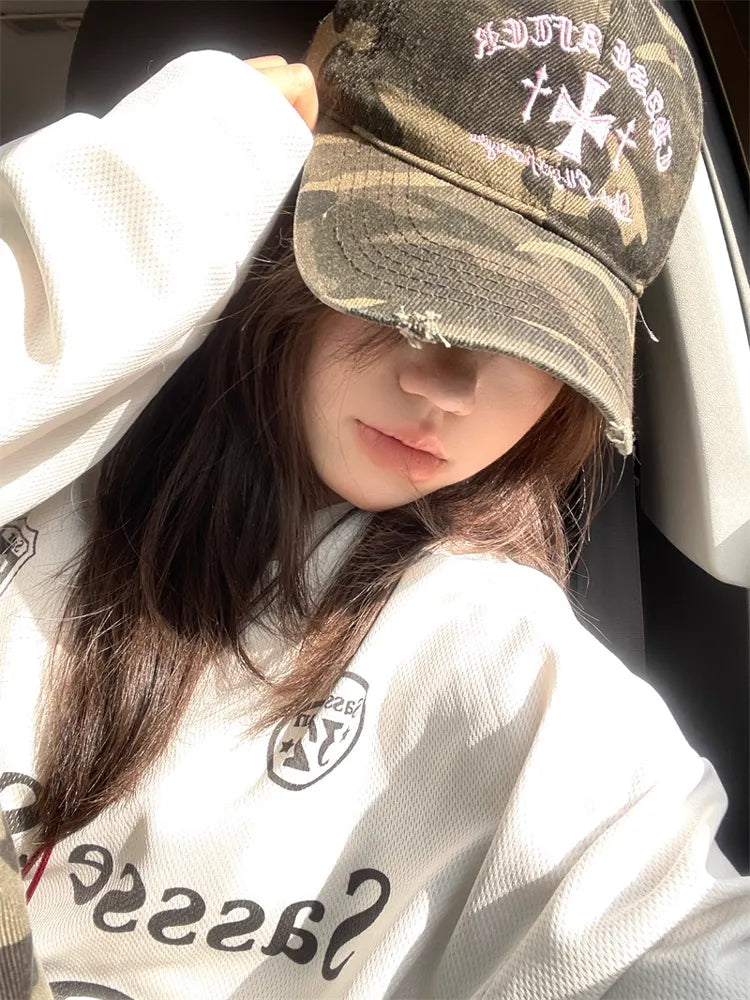 ストリートゴシック カモフラキャップ NOCTONE