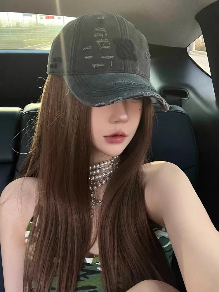 グランジダメージ ヴィンテージキャップ NOCTONE