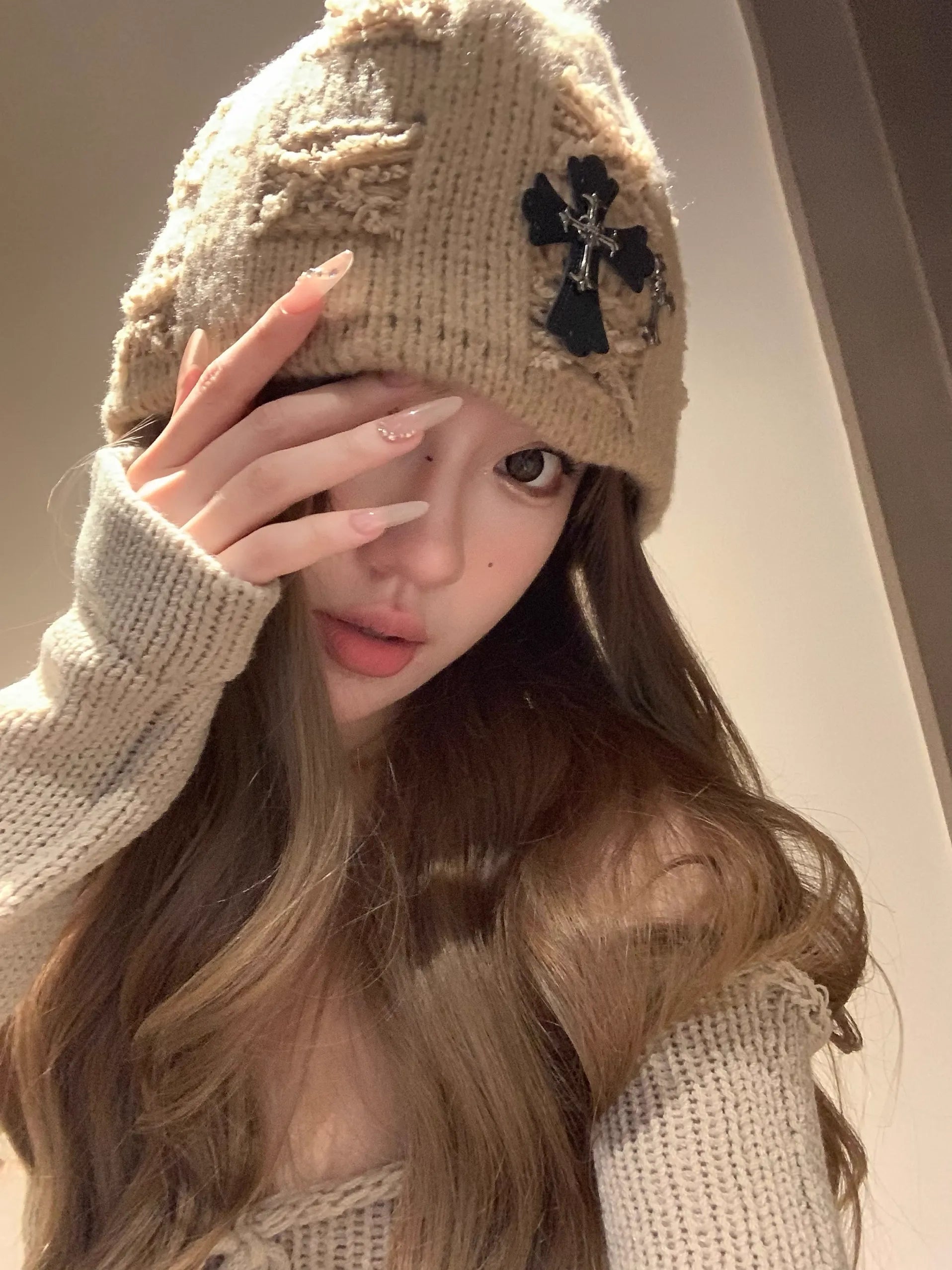 グランジダメージニット NOCTONE