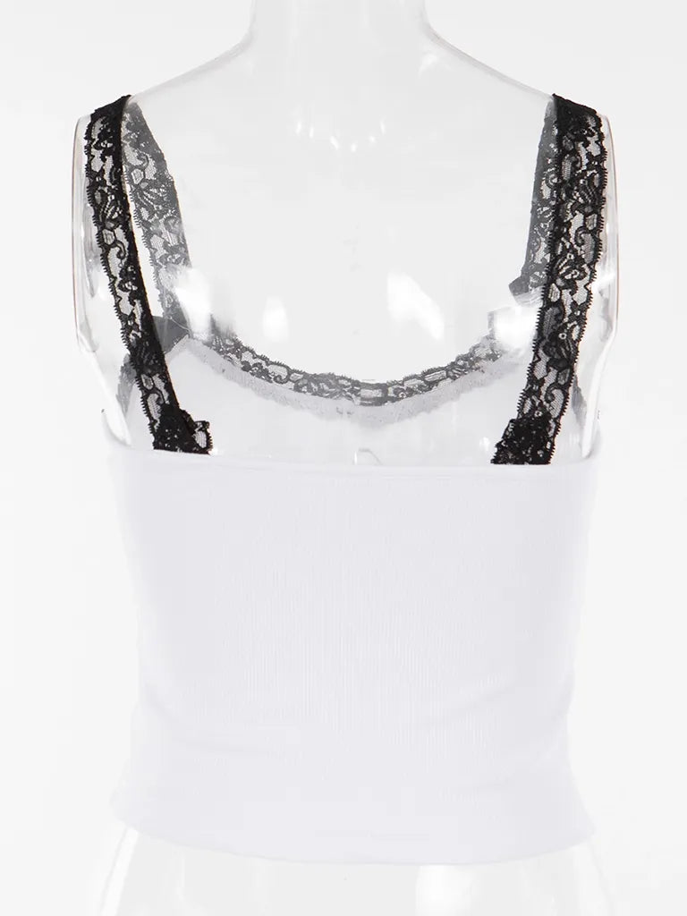 ゴシッククロス・レースリブキャミ NOCTONE