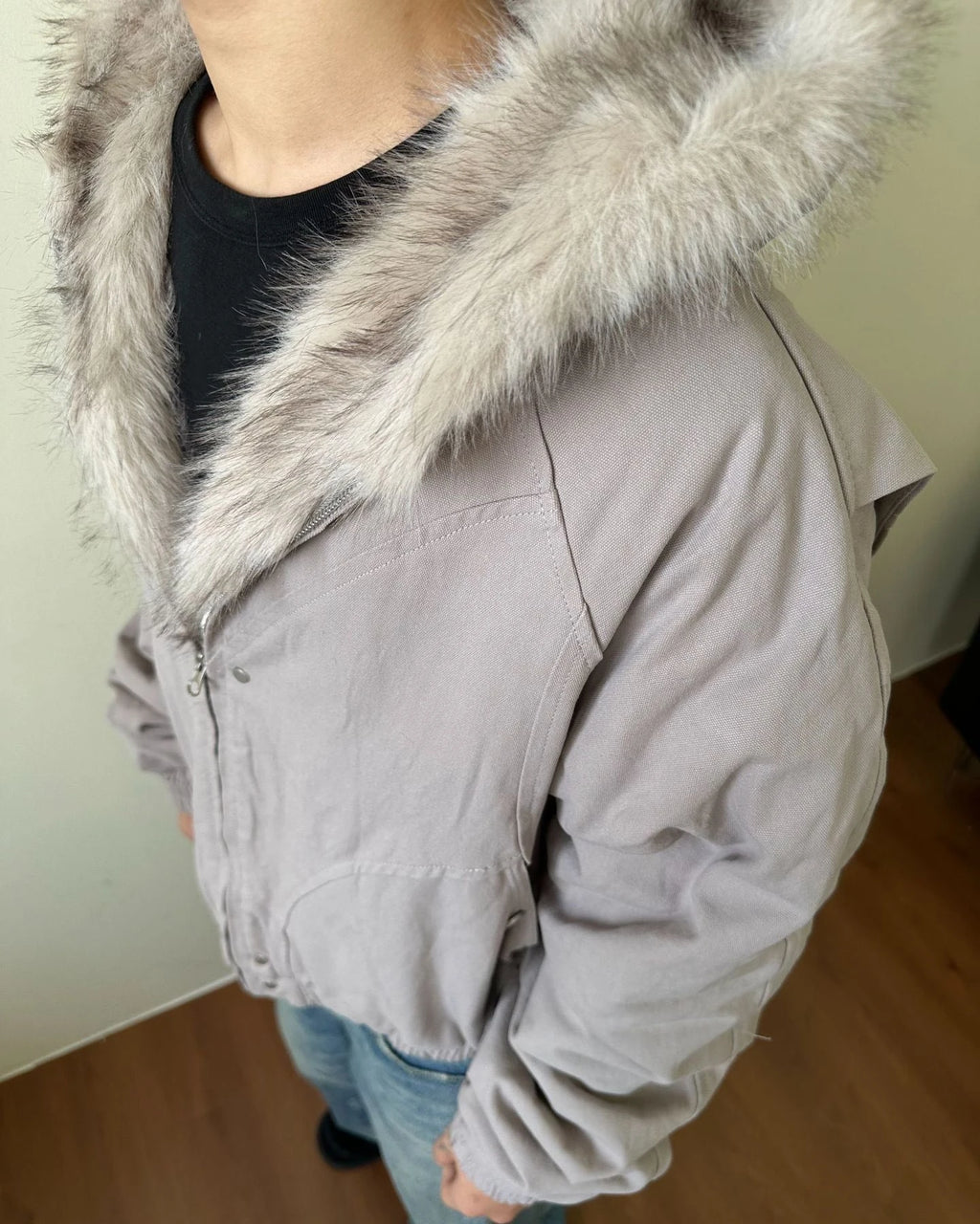 ヴィンテージライクファー ジャケット NOCTONE