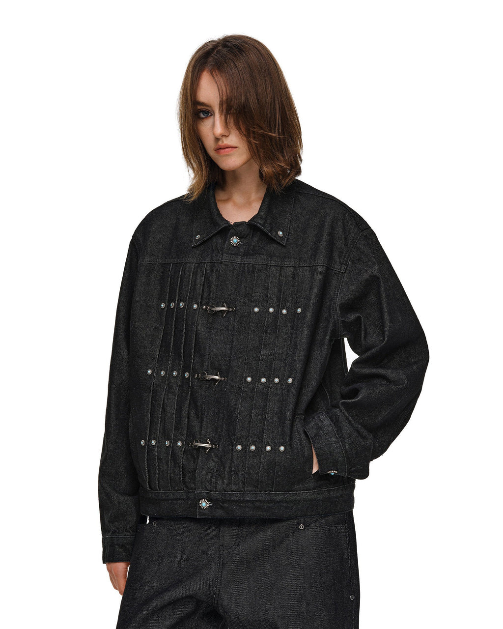 メタルバックルデニムセットアップ NOCTONE