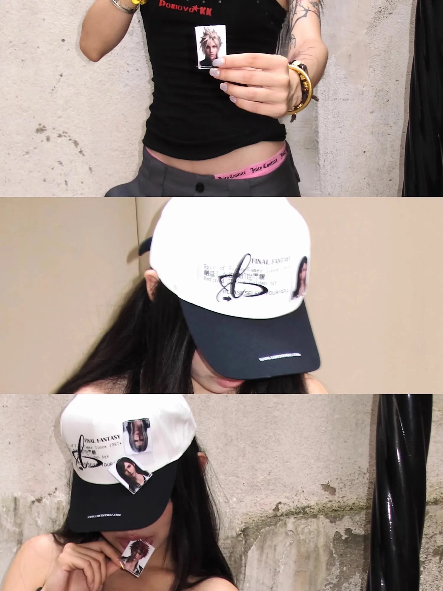 Y2Kグラフィック トラッカーメッシュキャップ NOCTONE