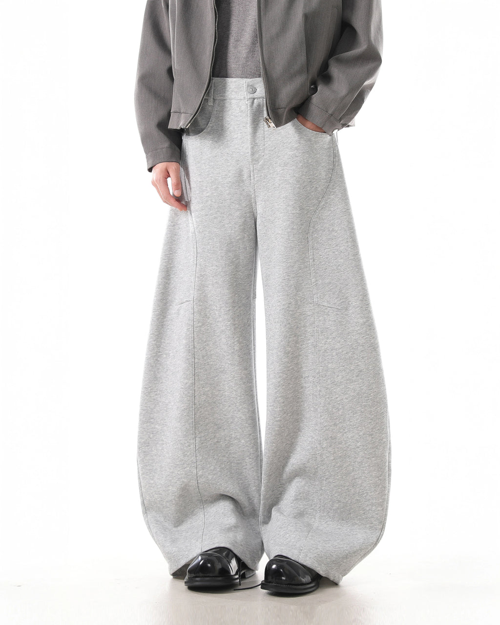 Ash Tapered Deconstructed Pants