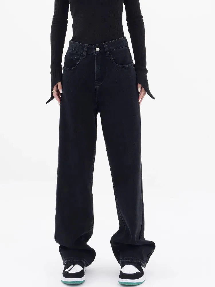 バッククロスステッチ・ストレートデニム NOCTONE