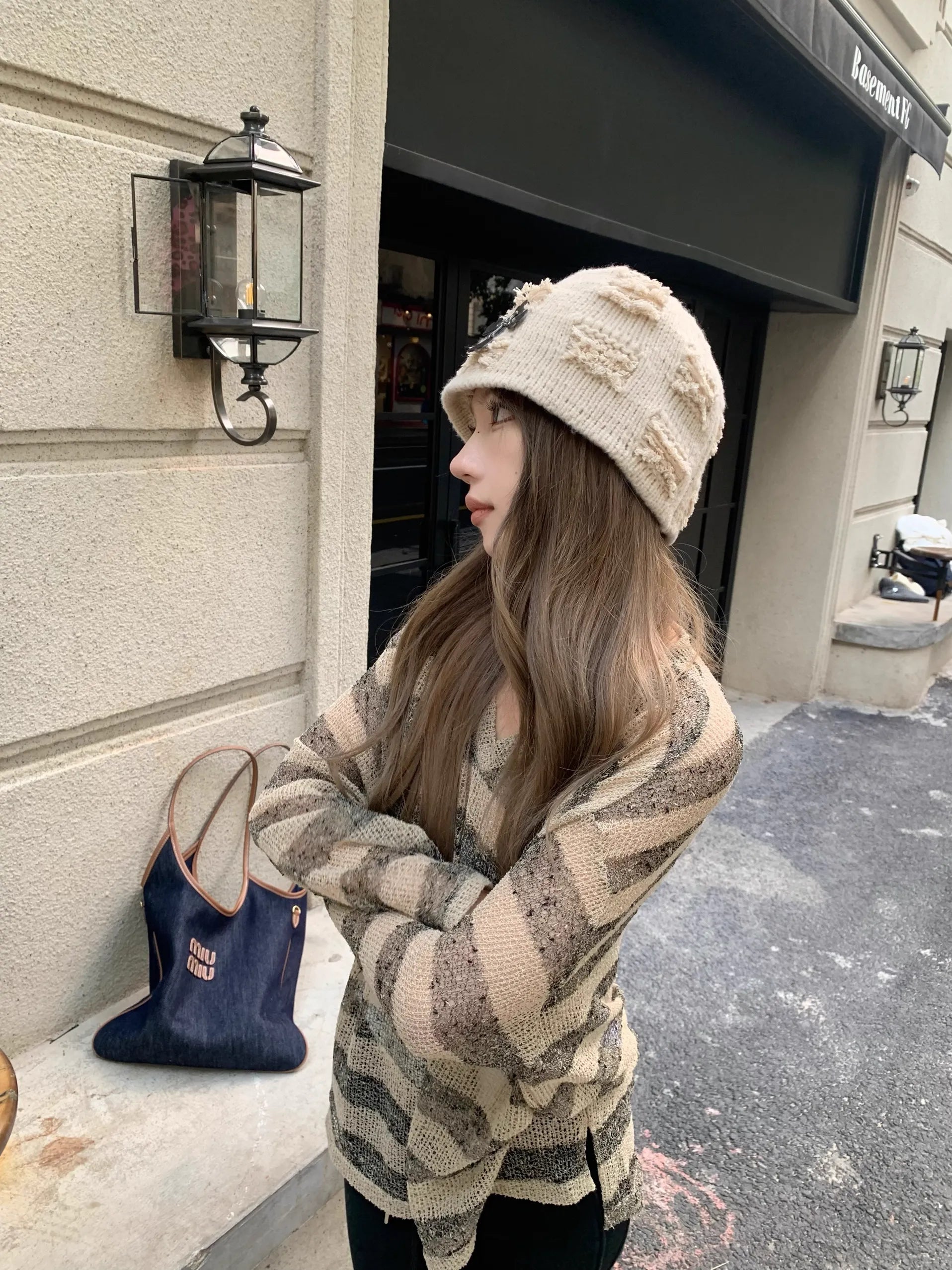 グランジダメージニット NOCTONE