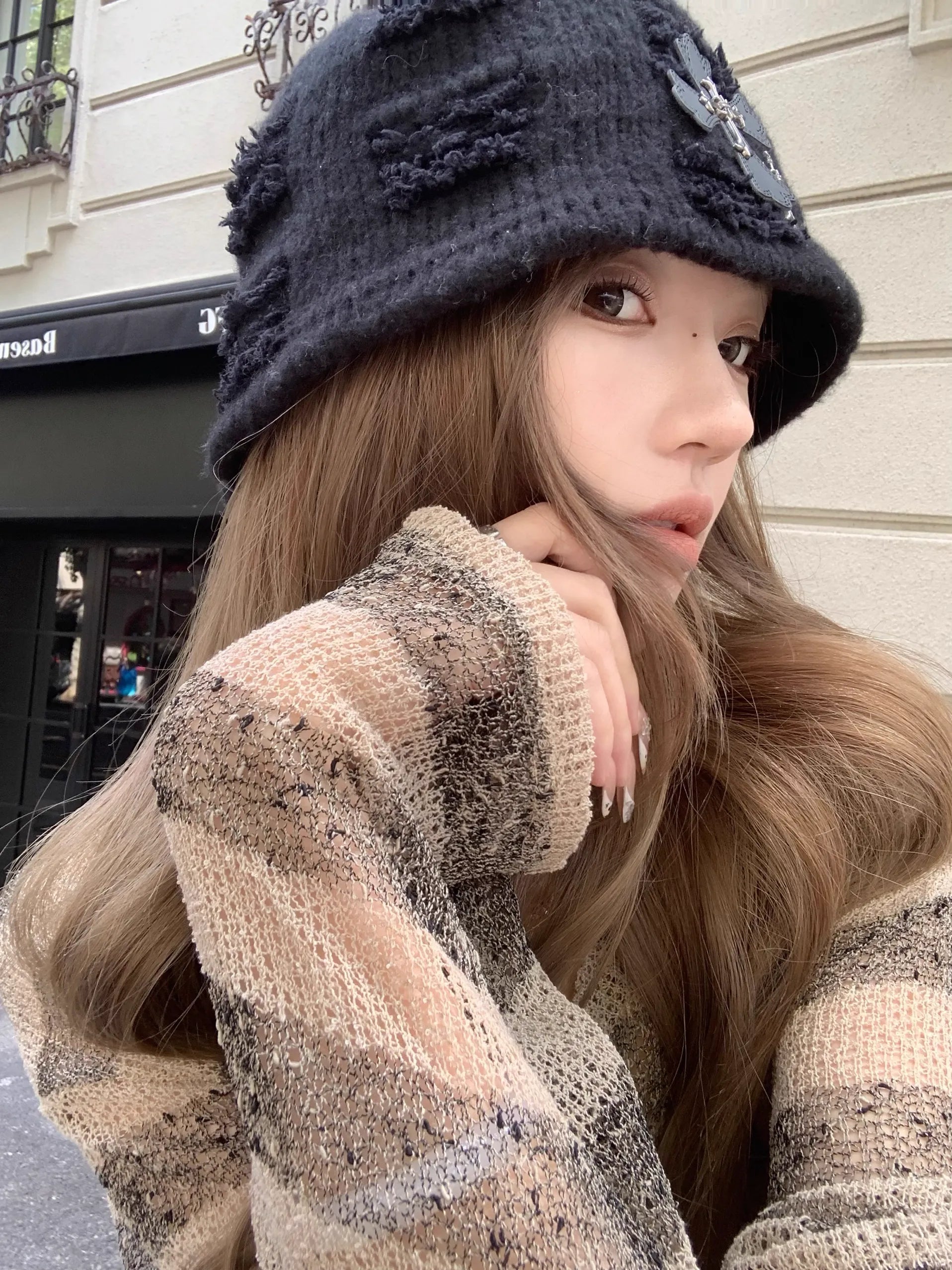 グランジダメージニット NOCTONE