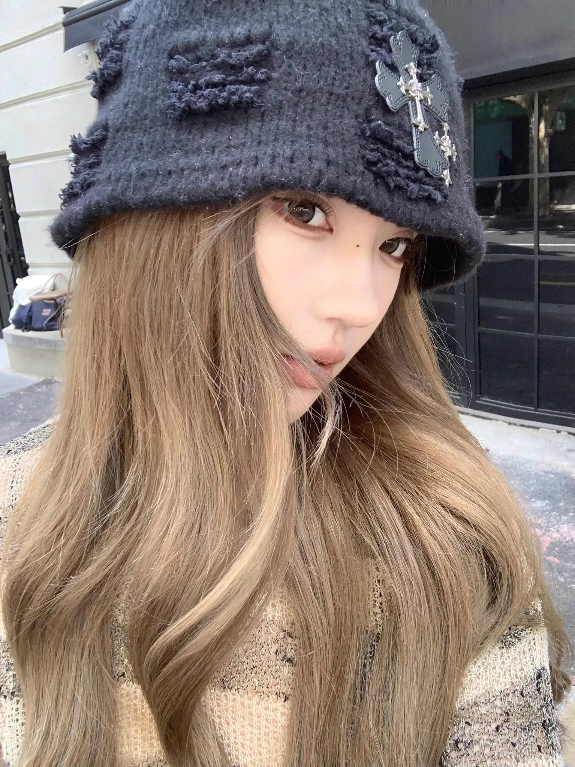 グランジダメージニット NOCTONE