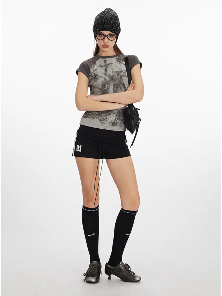 ゴシックノイズラグランT NOCTONE