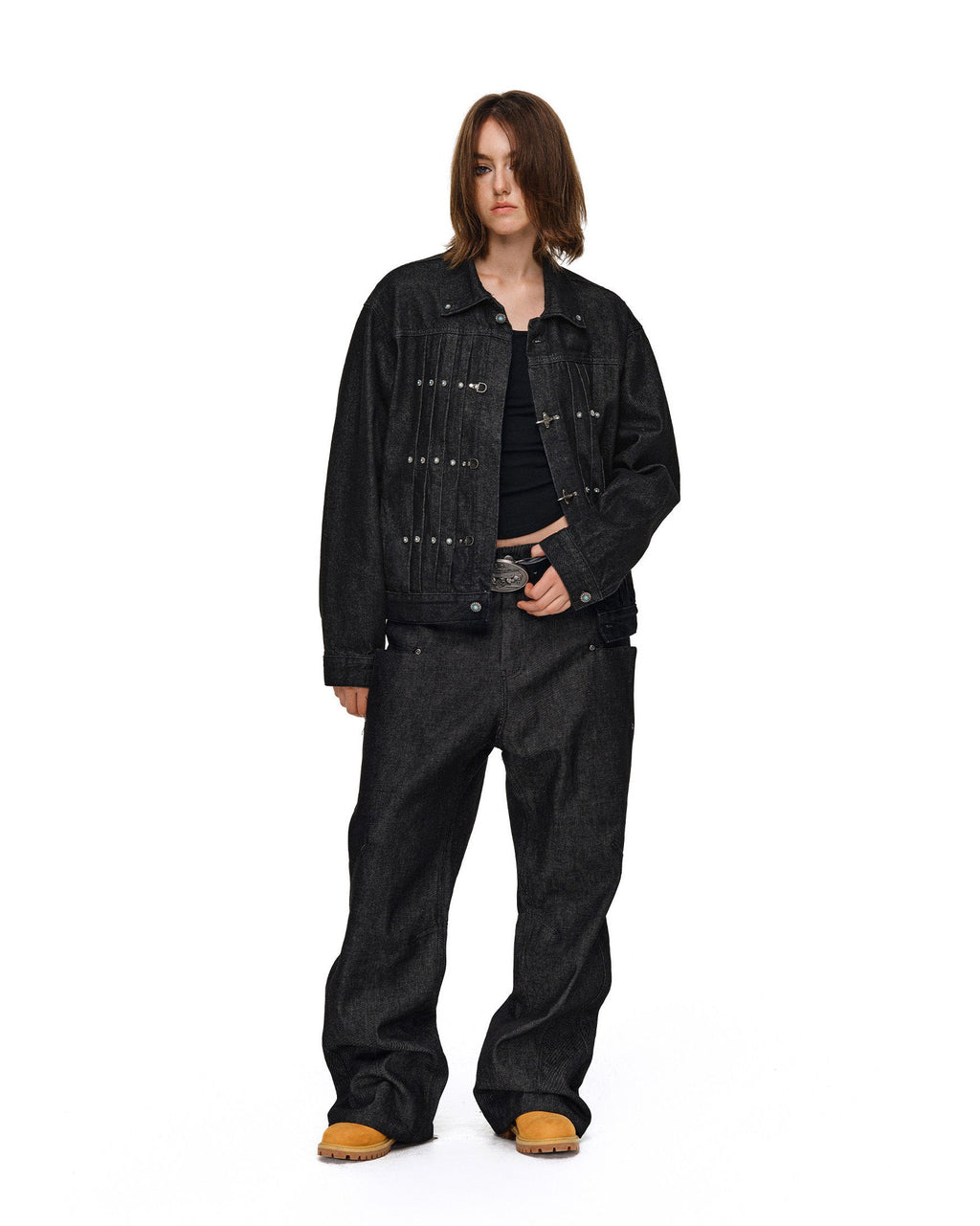 メタルバックルデニムセットアップ NOCTONE