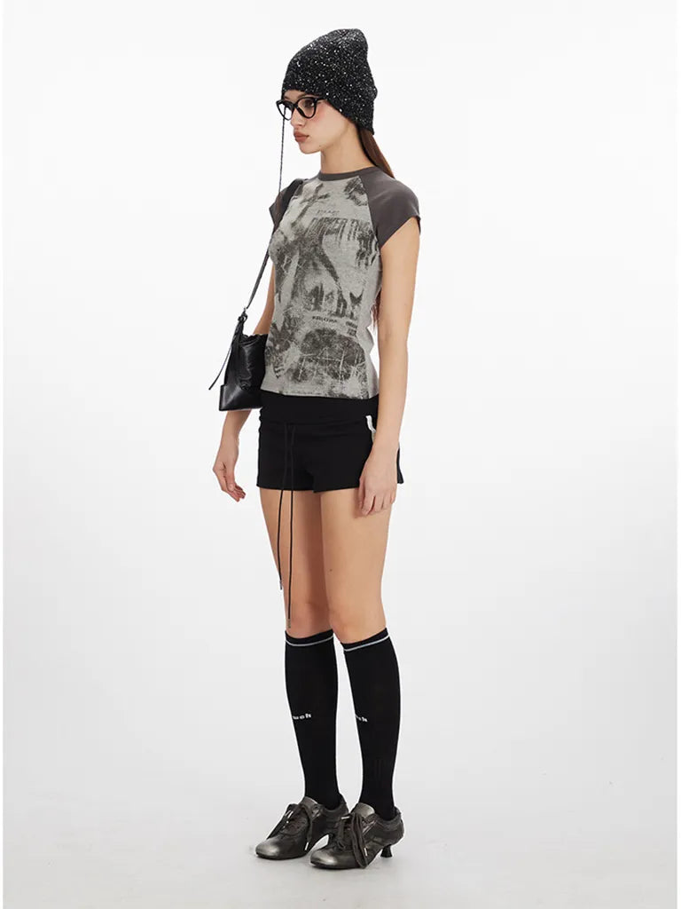 ゴシックノイズラグランT NOCTONE