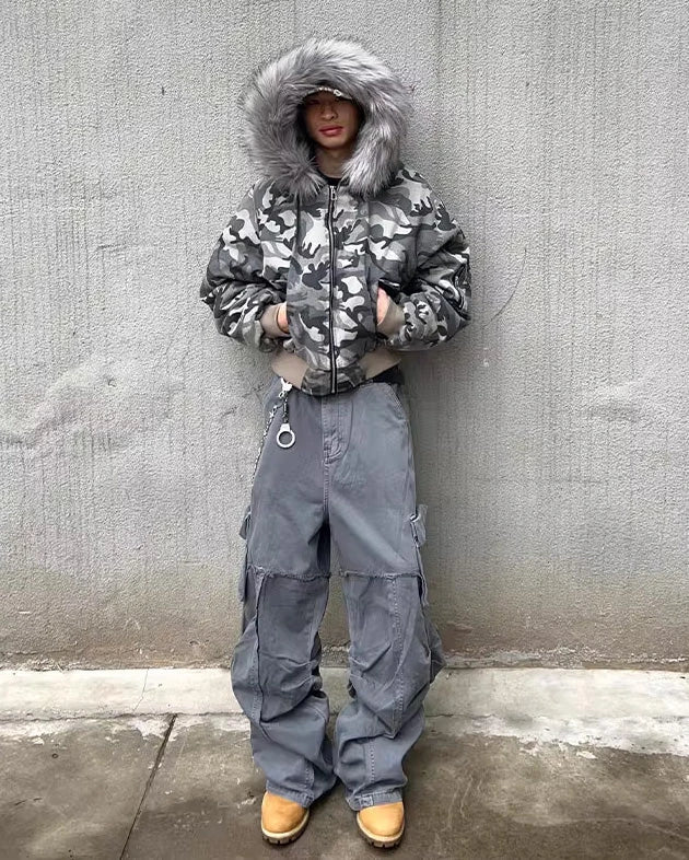 エッジィカモショートジャケット NOCTONE