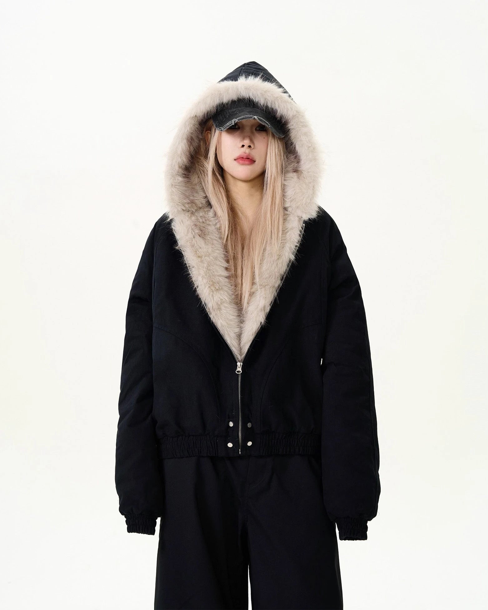 ヴィンテージライクファー ジャケット NOCTONE