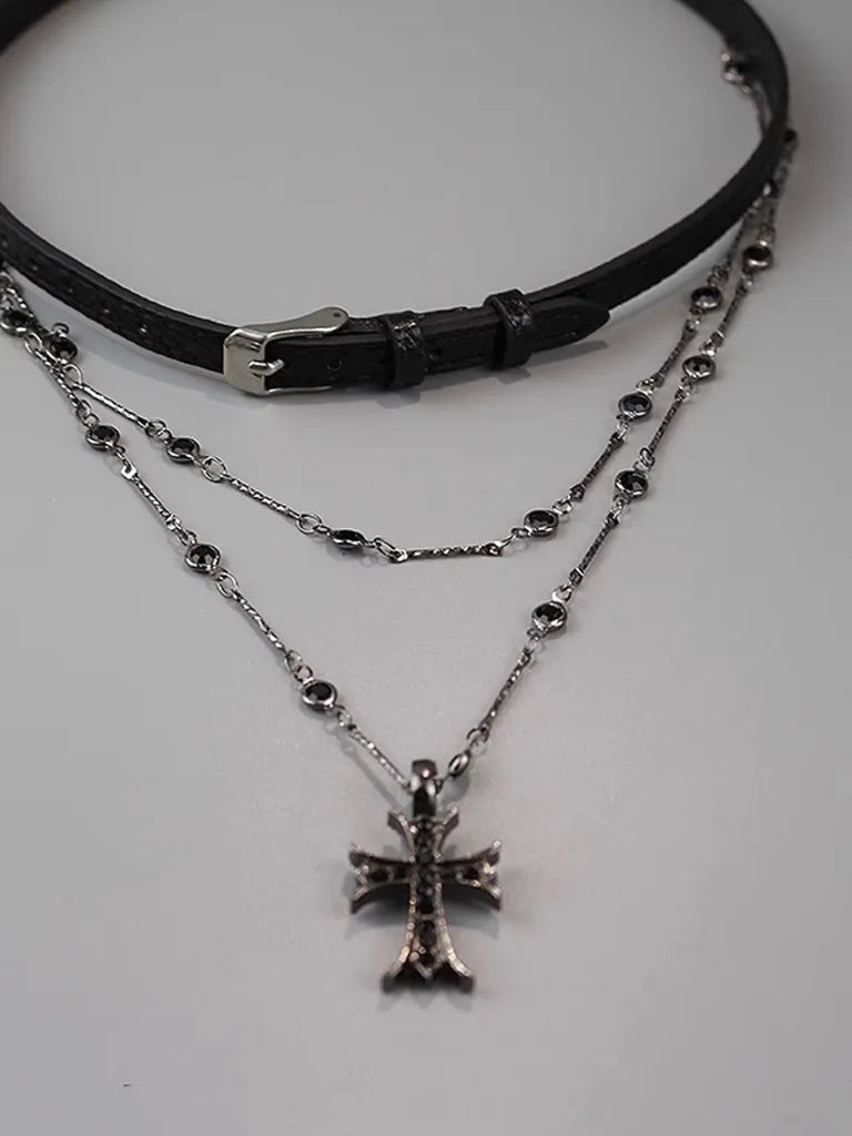 レザークロスチョーカー NOCTONE