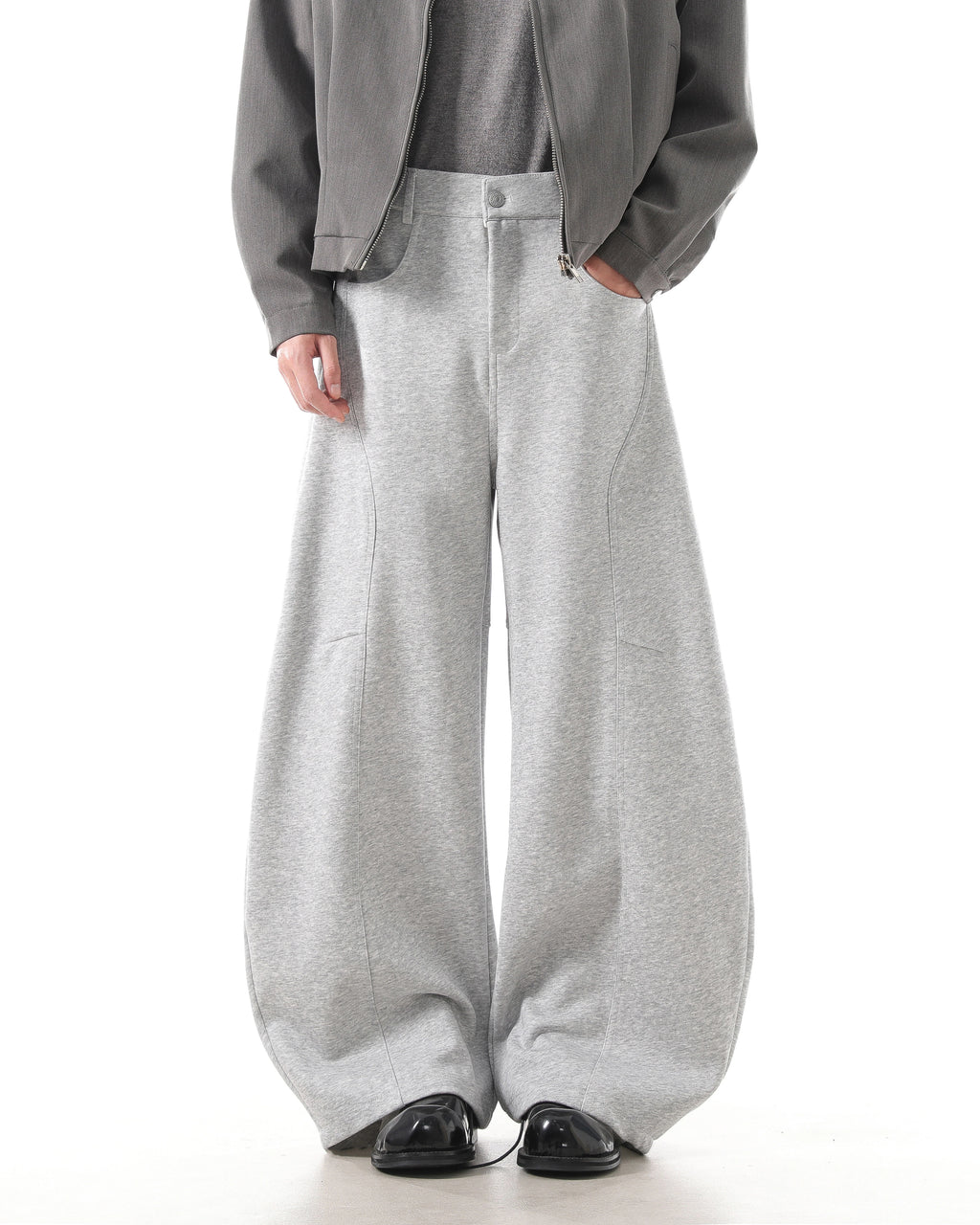 Ash Tapered Deconstructed Pants