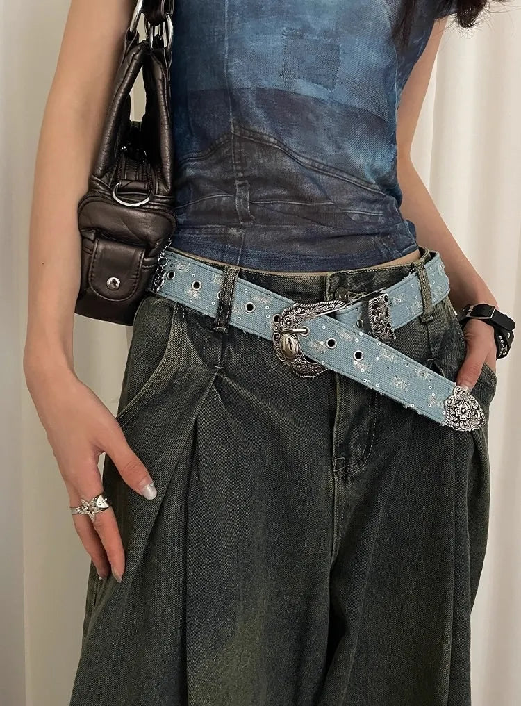 ヴィンテージポップ スパンコールベルト NOCTONE