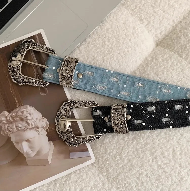 ヴィンテージポップ スパンコールベルト NOCTONE