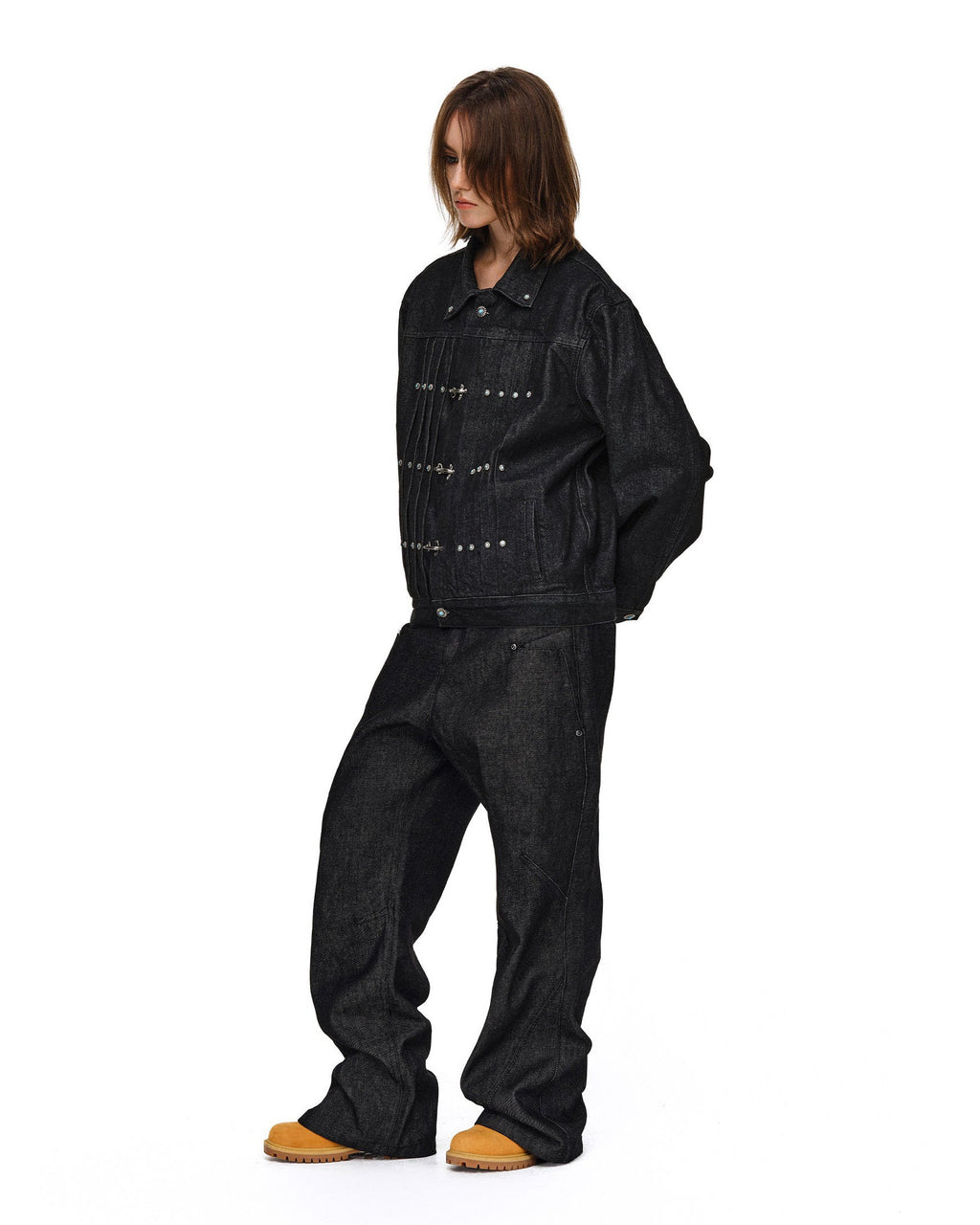 メタルバックルデニムセットアップ NOCTONE