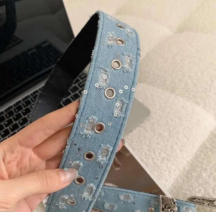 ヴィンテージポップ スパンコールベルト NOCTONE