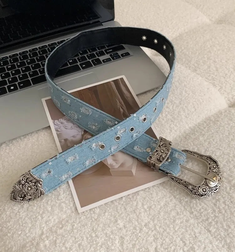 ヴィンテージポップ スパンコールベルト NOCTONE