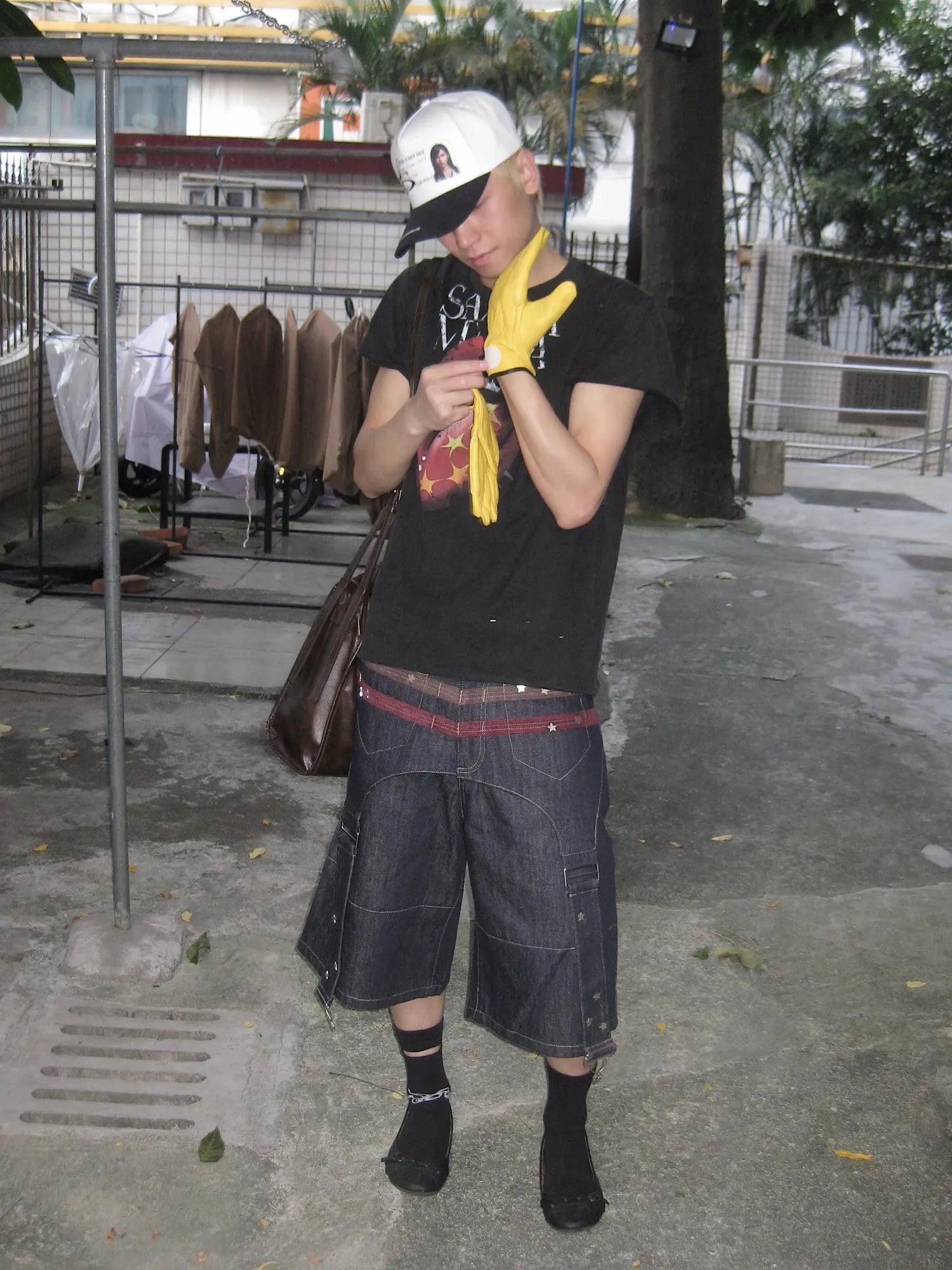 Y2Kグラフィック トラッカーメッシュキャップ NOCTONE