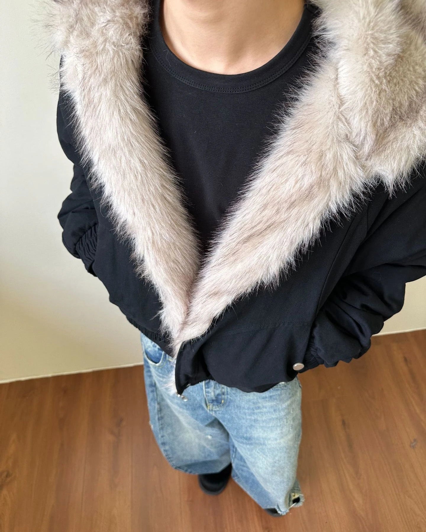 ヴィンテージライクファー ジャケット NOCTONE