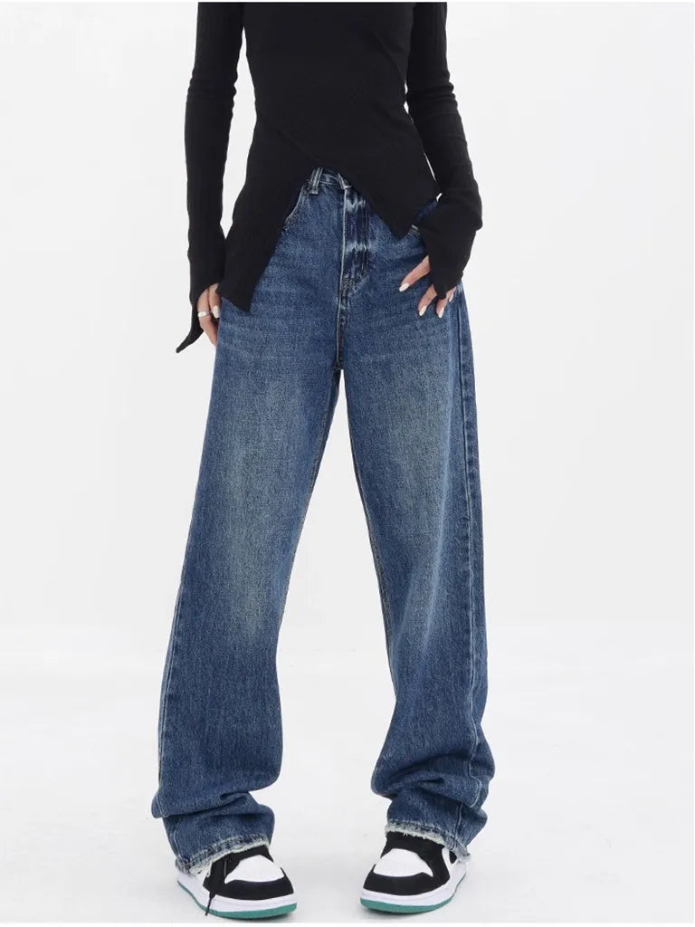 バッククロスステッチ・ストレートデニム NOCTONE