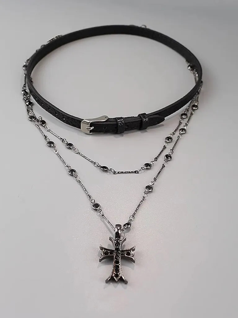 レザークロスチョーカー NOCTONE